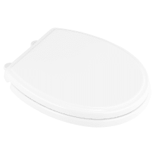Traditional Round Closed-Front Toilet Seat with Soft Close