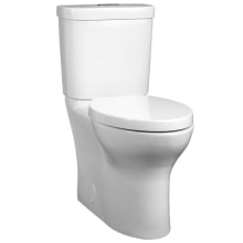 Equility Elongated Two-Piece Dual Flush Toilet with Concealed Trapway, EverClean Surface and PowerWash Rim - Seat Included