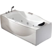 31-9/10" Soaking Bathtub for Free Standing Installations with Left Drain and MaxLoad™