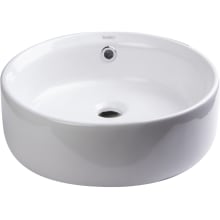 15-3/4" Round Vessel Bathroom Sink