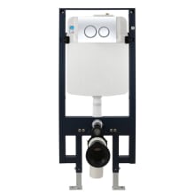 1.1 / 1.6 GPF Dual Flush Toilet Tank Only with Actuator Plate Flush