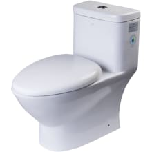 1.1 / 1.6 GPF Dual Flush One Piece Elongated Toilet - Includes Slow Closing Seat