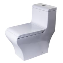 1.1 / 1.6 GPF Dual Flush One Piece Elongated Toilet - Includes Slow Closing Seat
