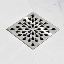 SPLASH - Polished Chrome - Unique Drain Cover