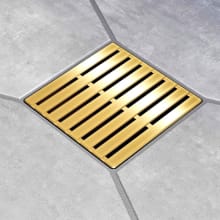 PARALLEL - Brushed Gold - Unique Drain Cover