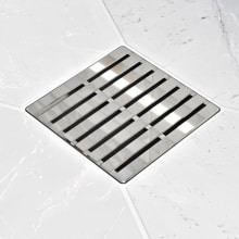 PARALLEL - Polished Chrome - Unique Drain Cover