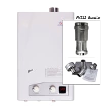4.8 GPM Residential Natural Gas Tankless Water Heater with 74000 Maximum BTU Input