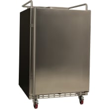 24 Inch Wide Kegerator Conversion Refrigerator for Full Size Kegs