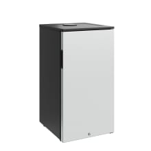 18 Inch Wide Refrigerator for Kegerator Conversion with Integrated Lock