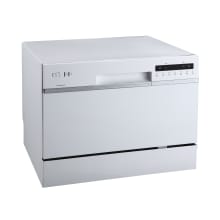 22 Inch Wide 6 Place Setting Countertop Countertop Dishwasher