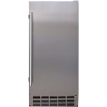 15 Inch Wide 20 Lbs. Capacity Free Standing and Undercounter Ice Maker with 25 Lbs. Daily Ice Production