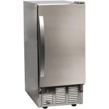15 Inch Wide 25 Lbs. Capacity Free Standing and Undercounter Ice Maker with 50 Lbs. Daily Ice Production