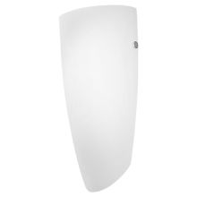 Nemo Single Light 6" Wide ADA Approved Wall Sconce with White Glass Shade