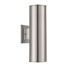 Ascoli 2 Light 13" Tall Outdoor Wall Sconce