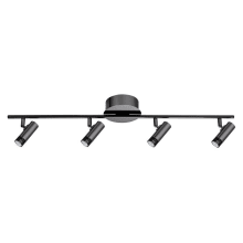31 3/8" Wide 4 Light LED Fixed Rail Lighting from the Lianello Collection
