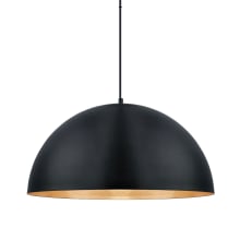 23 5/8" Wide Single Light LED Pendant from the Gaetano Collection
