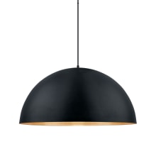 31 1/2" Wide Single Light LED Pendant from the Gaetano Collection