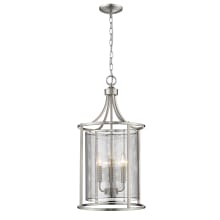 Verona 3 Light 14" Wide Cage Pendant