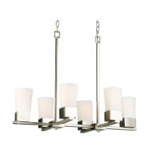 Ciara Springs 6 Light 18-3/8" Wide Pillar Candle Chandelier