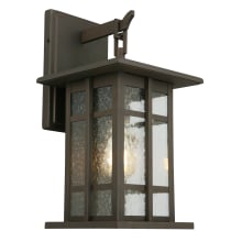 Arlington Creek Single Light 15-3/4" Tall Outdoor Wall Sconce