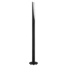 Barbotto 54" Tall Column Floor Lamps with Metal Shade