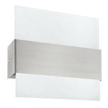 Nikita 2 Light 9" Wide ADA LED Wall Sconce with Metal Shades