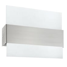 Nikita 2 Light 14" Wide ADA LED Wall Sconce with Metal Shades