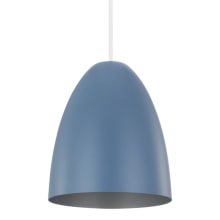 Sarabia 8" Wide Mini Pendant with Metal Shade