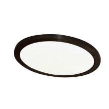 Trago 2 16" Wide LED Flush Mount Ceiling Fixture / Converts to Wall Sconce