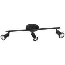Tremendo 3 Light 21" Wide Fixed Rail Linear Ceiling Fixture
