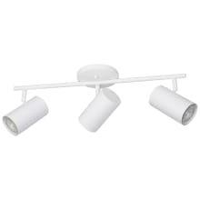 Calloway 3 Light 21" Wide Fixed Rail Ceiling Fixture
