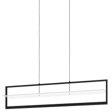 Farneta 1" Wide LED Suspension Linear Pendant