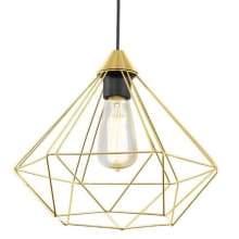Tarbes 13" Wide 1 Light Cage Style Single Pendant