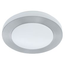 Carpi-1 Single Light LED 11.75" Wide Flush Mount Ceiling Fixture with White Synthetic Diffuser