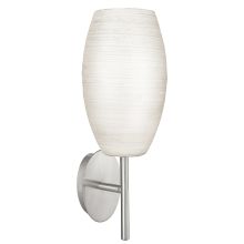 1 Light Wall Sconce from the Batista 1 Collection