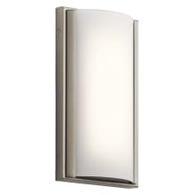 Bretto Single Light 7" Wide Integrated LED Bathroom Sconce - ADA Compliant