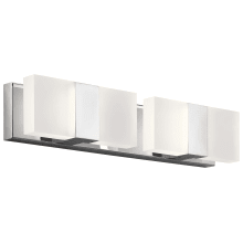 Haiden 2 Light 24-1/4" Wide Integrated LED Wall Sconce - ADA Compliant