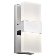 Haiden 2 Light 4-3/4" Wide Integrated LED Bathroom Sconce - ADA Compliant