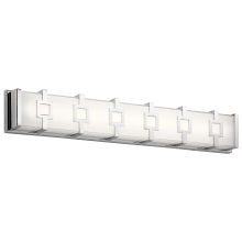Velitri Single Light 30" Wide Integrated LED Bathroom Vanity Light - ADA Compliant