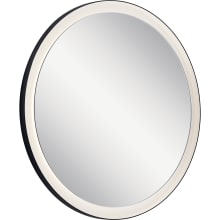 Ryame 31-1/2" Diameter Circular Flat Steel Mirror