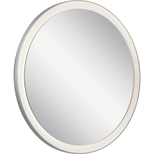 Ryame 31-1/2" Diameter Circular Flat Steel Mirror