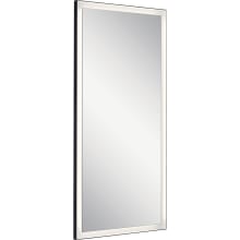 Ryame 60" x 30" Rectangular Flat Steel Mirror