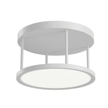 Lavi 15" Wide LED Semi-Flush Drum Ceiling Fixture