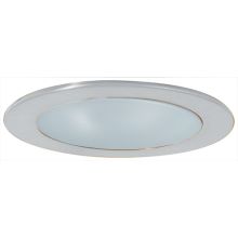 4" CFL Shower Trim with Frosted Lens and Reflector