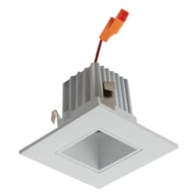 2" LED Reflector Square Recessed Trim - 3000K / 640 Lumens