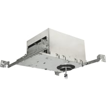 The Teak System New Construction Recessed Housing for 2-1/2" Trims - Airtight, 277 Volt, and 1100 Lumens