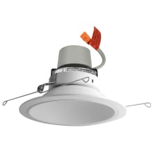 The Cedar System 6" Integrated LED Baffle Recessed Trim with Driver - 850 Lumens 1800 Kelvin