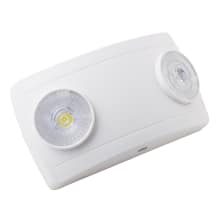 2 Light 4" Tall Integrated LED Commercial Mini Emergency Wall Lights - 4 Watts