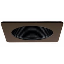 4" Bi Pin Square Phenolic Baffle Trim