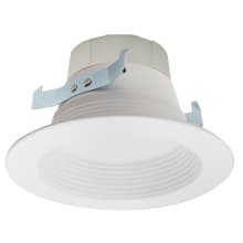 4" Integrated LED Baffle Recessed Trim - 700 Lumens 1800 Kelvin